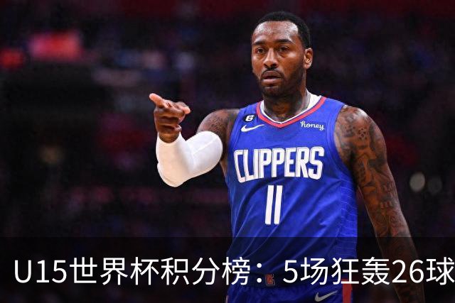 U15世界杯积分榜：5场狂轰26球！克日本、斩沙特锁定排位赛资格！